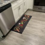 UpNUpCo Artistic Beautiful Anti Fatigue Kitchen Floor Mat - Unique Floor Mats - Pain Relief Padded Kitchen Mats - Floor Mats For In Front Of Sink - Memory Foam 47"X17.5"X10mm Spicy Spice photo review